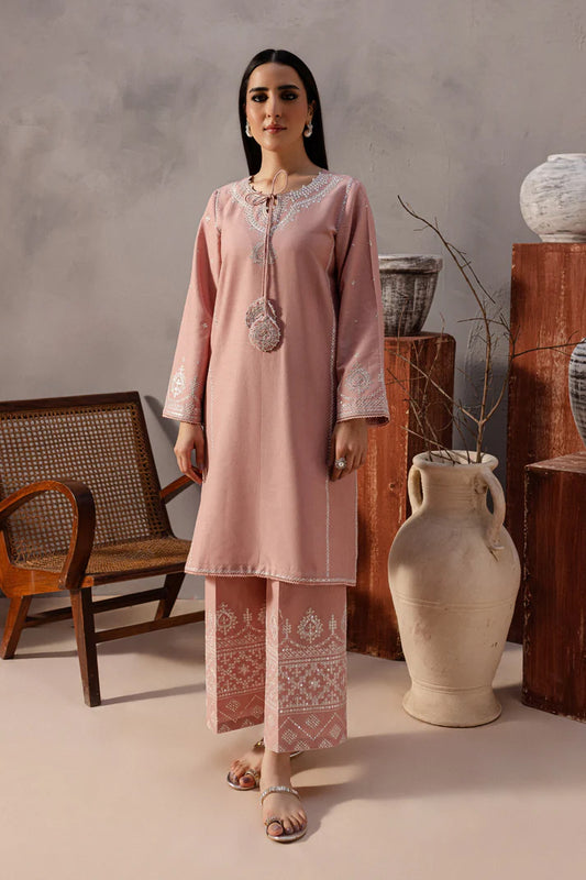 BATIK-2PC SEQUIN LAWN EMBROIDERED SHIRT WITH SEQUIN LAWN EMBROIDERED TROUSER-UR-2624