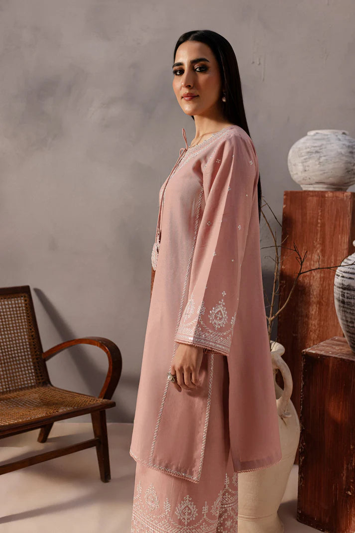 BATIK-2PC SEQUIN LAWN EMBROIDERED SHIRT WITH SEQUIN LAWN EMBROIDERED TROUSER-UR-2624