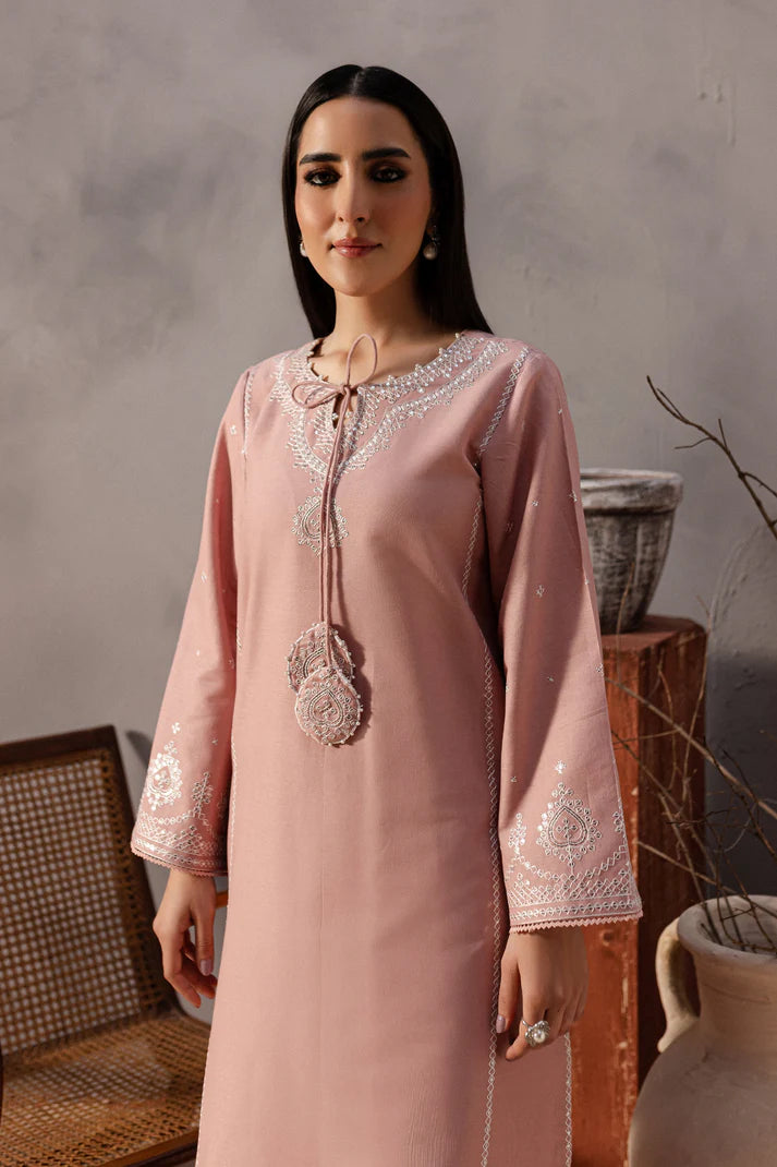 BATIK-2PC SEQUIN LAWN EMBROIDERED SHIRT WITH SEQUIN LAWN EMBROIDERED TROUSER-UR-2624
