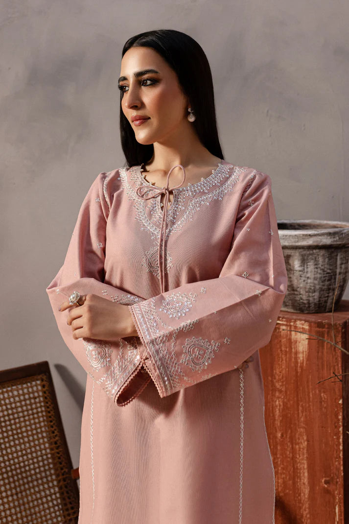BATIK-2PC SEQUIN LAWN EMBROIDERED SHIRT WITH SEQUIN LAWN EMBROIDERED TROUSER-UR-2624