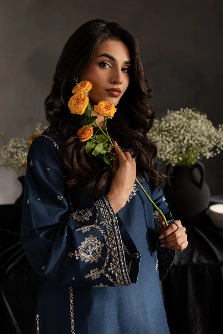 BATIK-2PC SEQUIN LAWN EMBROIDERED SHIRT WITH SEQUIN LAWN EMBROIDERED TROUSER-UR-2623