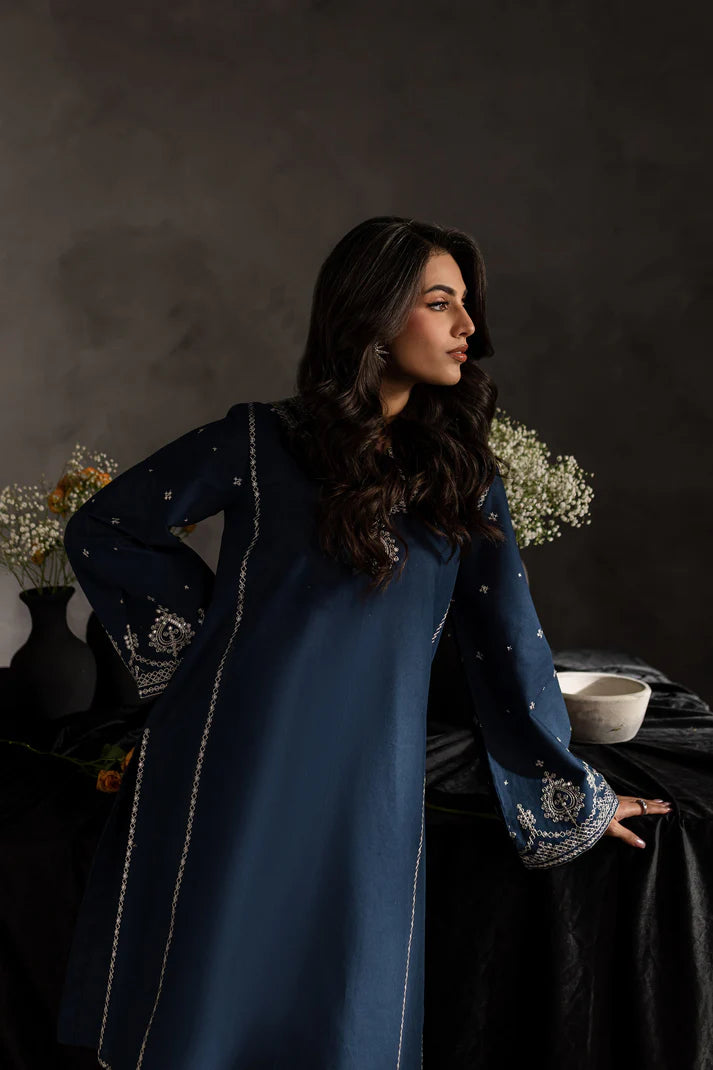 BATIK-2PC SEQUIN LAWN EMBROIDERED SHIRT WITH SEQUIN LAWN EMBROIDERED TROUSER-UR-2623