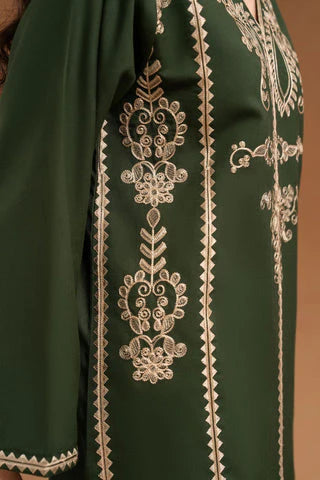 LAZULI-2PC LAWN EMBROIDRED SHIRT WITH LAWN EMBROIDRED TROUSR-UR-2581