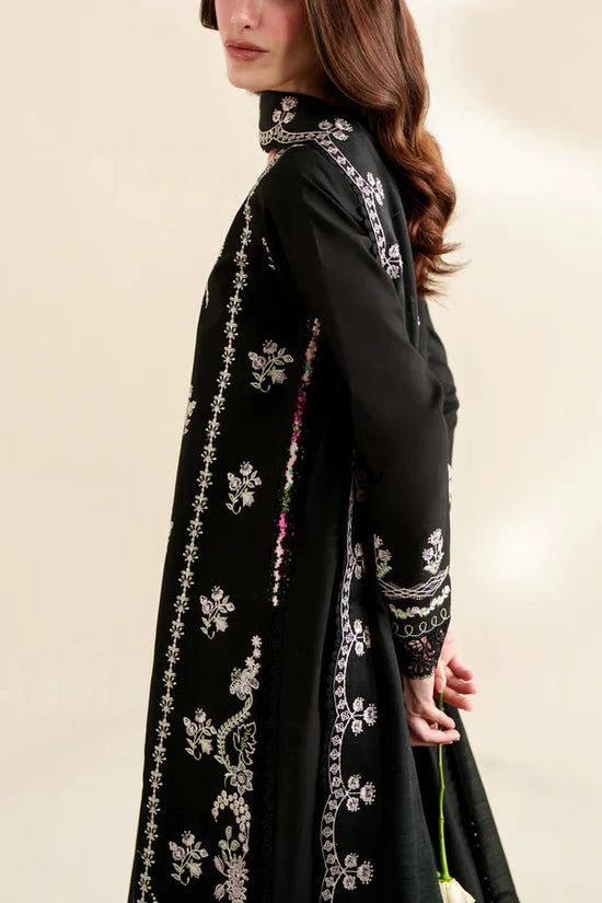 ZAIB-3PC LAWN EMBROIDERED SHIRT WITH KHADDI NET EMB DUPATTA AND TROUSER-UR-4277