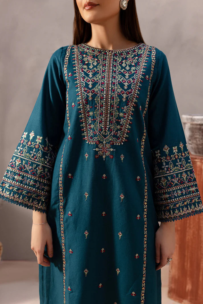 BATIK-2PC SEQUIN LAWN EMBROIDERED SHIRT WITH SEQUIN LAWN EMBROIDERED TROUSER-UR-2628